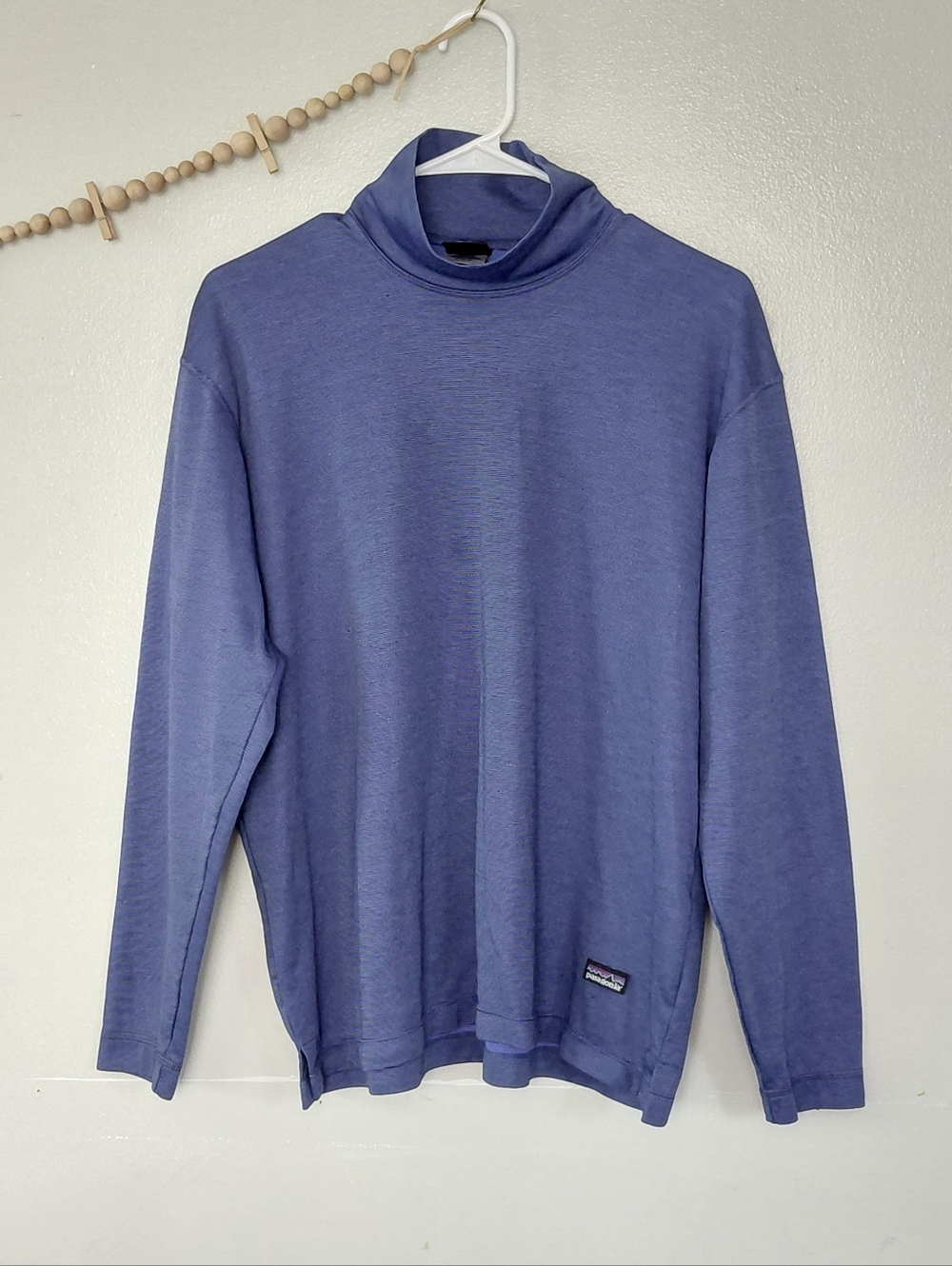 PATAGONIA VTG 1999 Men's Mid Weight Hiking Base Layer Outdoor Turtleneck Size L